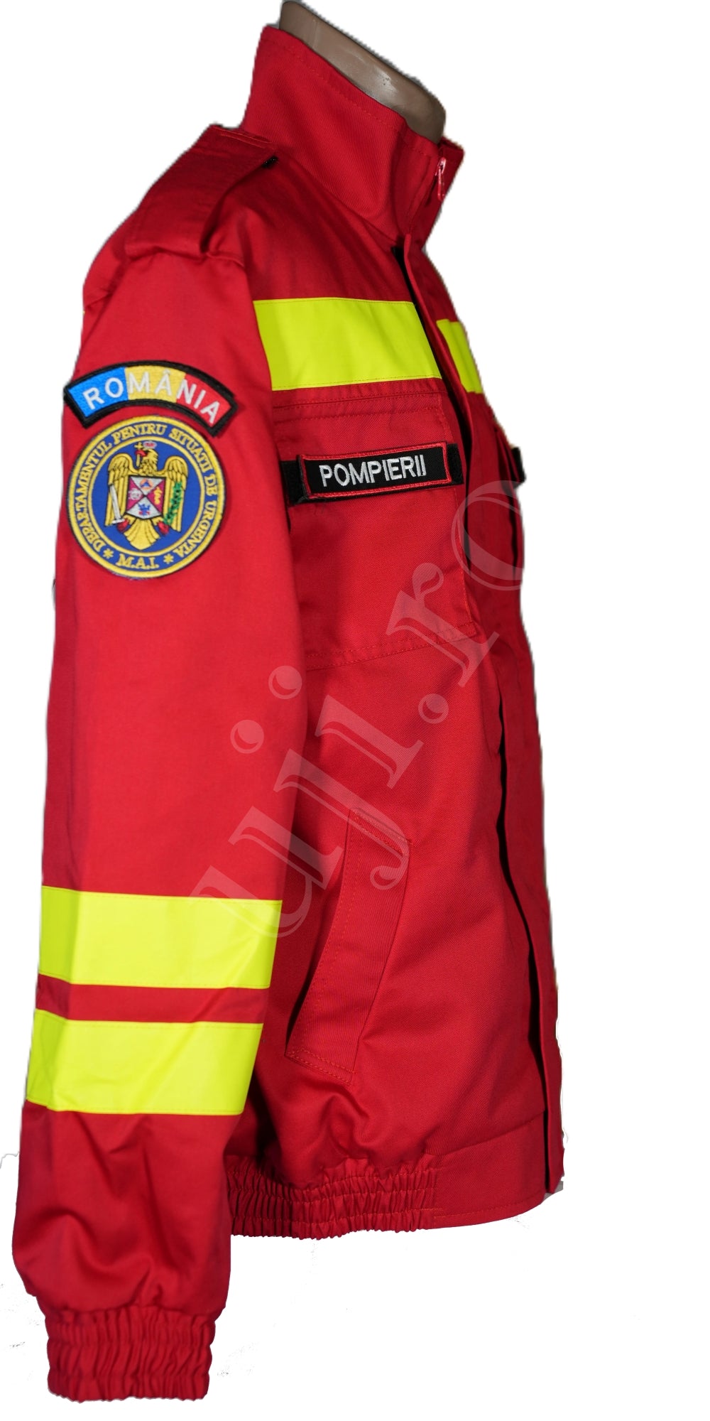 Jacheta costum SMURD, Jacheta voluntar SMURD