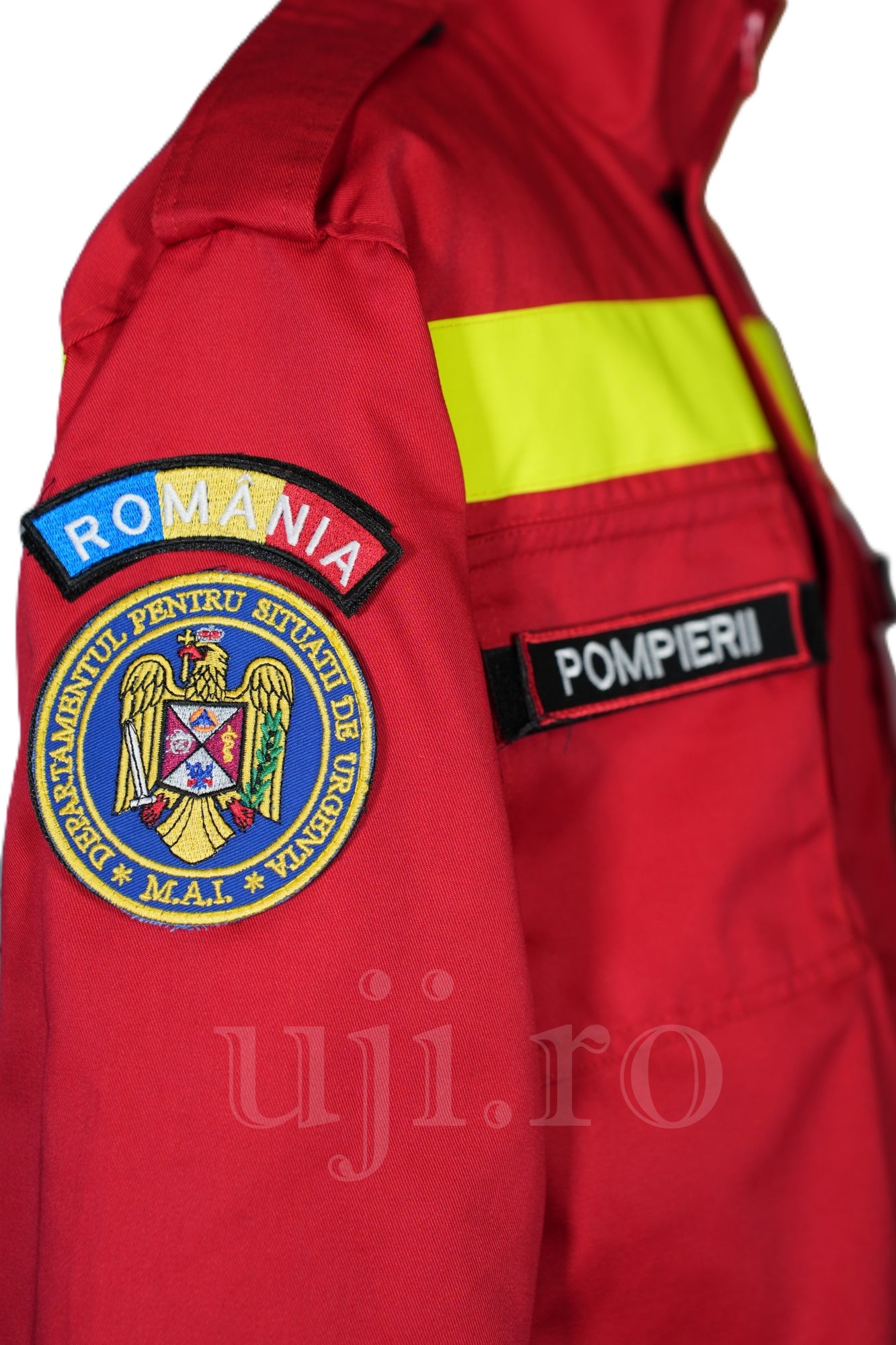 Jacheta costum SMURD, Jacheta voluntar SMURD