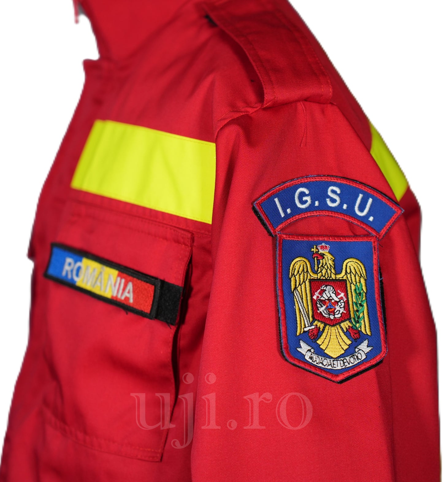 Jacheta costum SMURD, Jacheta voluntar SMURD