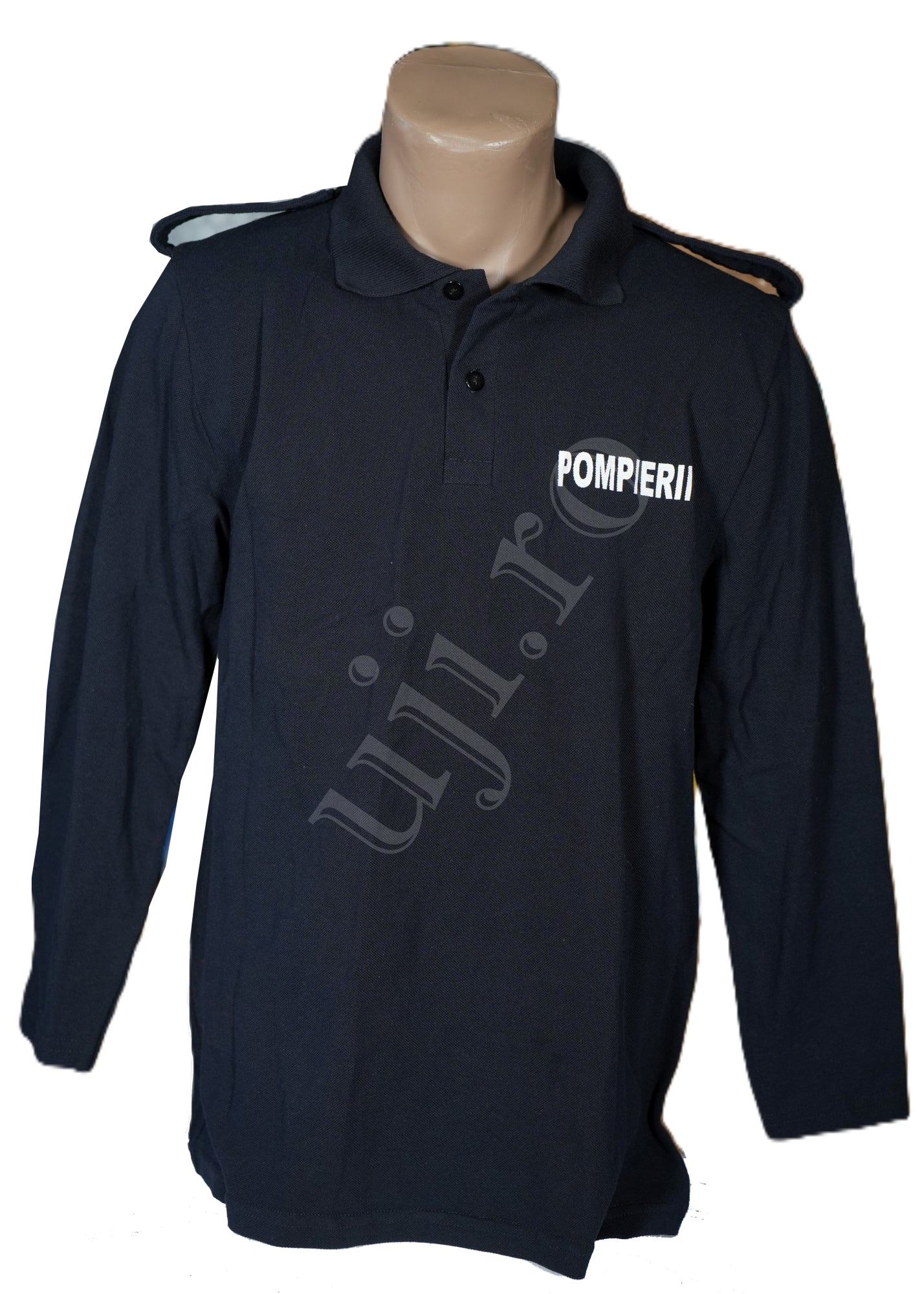 tricou polo maneca lunga pompieri