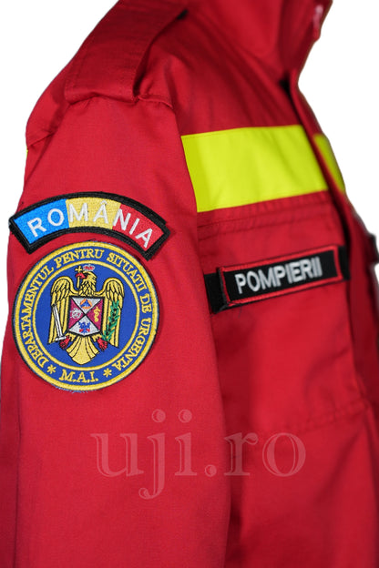 Jacheta costum SMURD, Jacheta voluntar SMURD