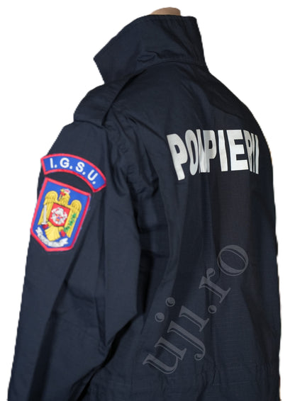 Jacheta costum unic pompierii, costum unic igsu, Bluza pompierii, jacheta IGSU