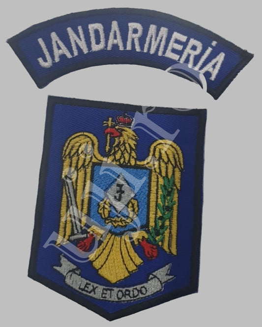 emblema jandarmeria, heraldica jandarmeria