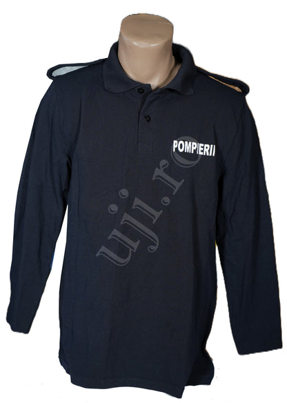 tricou polo maneca lunga pompieri