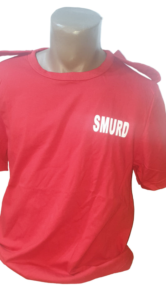 tricou pompierii, tricou rosu , tricou smurd